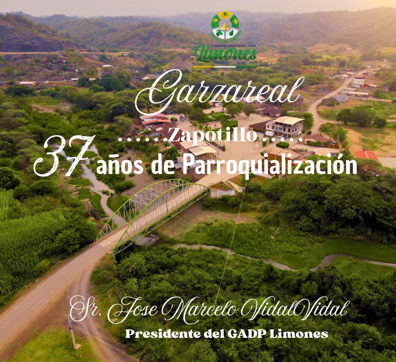 Saludamos a nuestra querida hermana Parroquia Garzareal